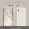Vivo X23 Liquid Silicone Case: Solid Color, Anti-Drop, Full Coverage, Soft Edge Protection.