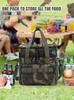Camouflage Double-Layer Insulated Picnic & Camping Bag - Large Capacity Crossbody Thermos Bag