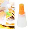 Leakproof Silicone Honey Oil Storage Bottles Containers with Brush for Barbecue Cooking Baking Tools  COLOR RANDOM