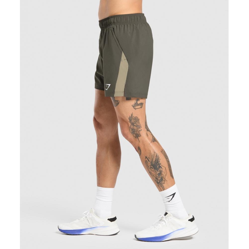 

Gymshark Sport 5 Shorts Strength Green Utility Green A1b3m Ecj0 XS