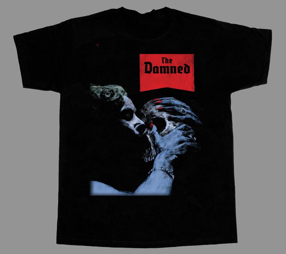 New The Damned Band Cotton Black All Size Unisex TShirt Unisex T-Shirt M