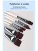 Giorgione 17-Piece Embossed Face & Body Paint Brush Set for Kids
