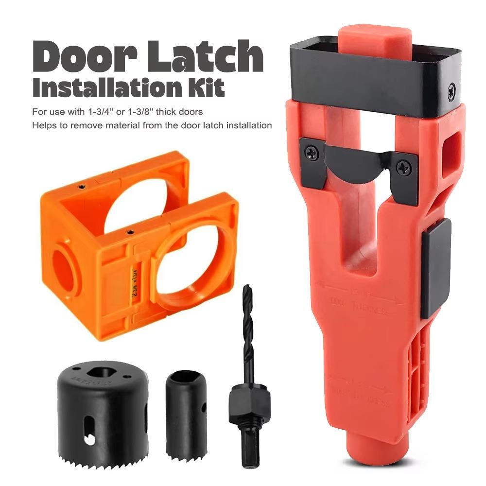 Door Mount Door Mortise Tool Accurate Scoring Door Installation Kit  1-3/8" or 1-3/4" Thick