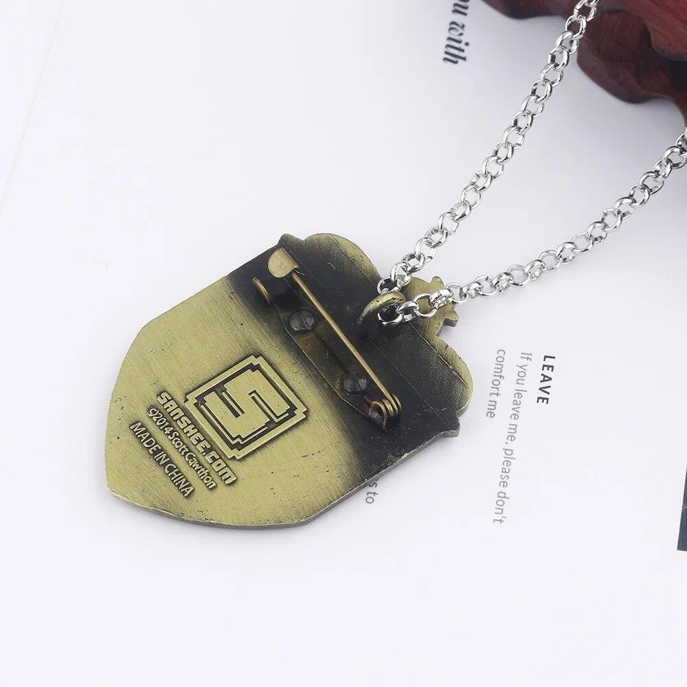 Anime Game FNAF Freddy Necklace Foxy Bonnie Animal Doll Figures Pendant Necklace Jewelry Accessories Kids Gift