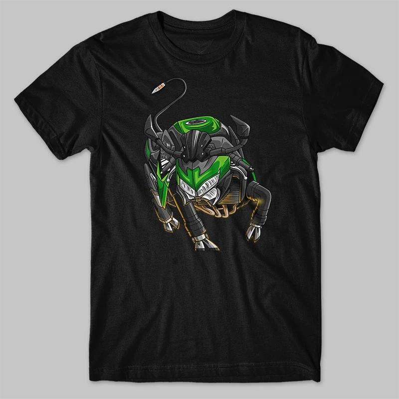 Black men s and women s T-shirt Kawasaki Z900 M