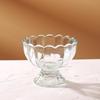 Minimalist Glass Dessert and Yogurt Cup for Salads and Ice Cream