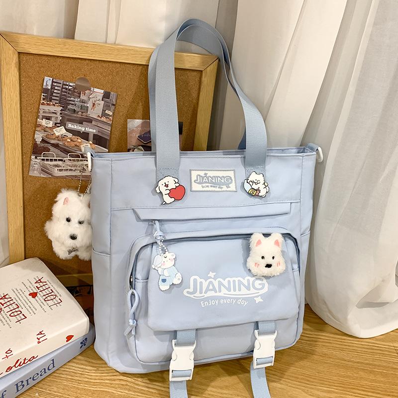 School bag Children's elementary school students Girls Junior high school students High school students Two-piece set Backpack