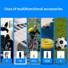 Lightweight Wireless Tire Inflator with LED Light and Digital Gauge for Car and Bike Tires
