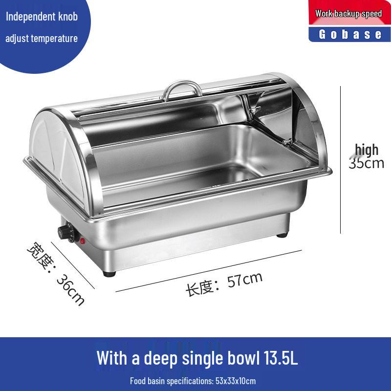 Commercial Stainless Steel Electric Buffet Warmer