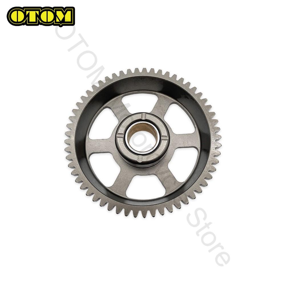Motorcycle For ZONGSHEN Start Overrunning Clutch Starter Drive Gear 57T CBS300 NB300 CB250-F ENDURO Pit Dirt Bikes Accessories