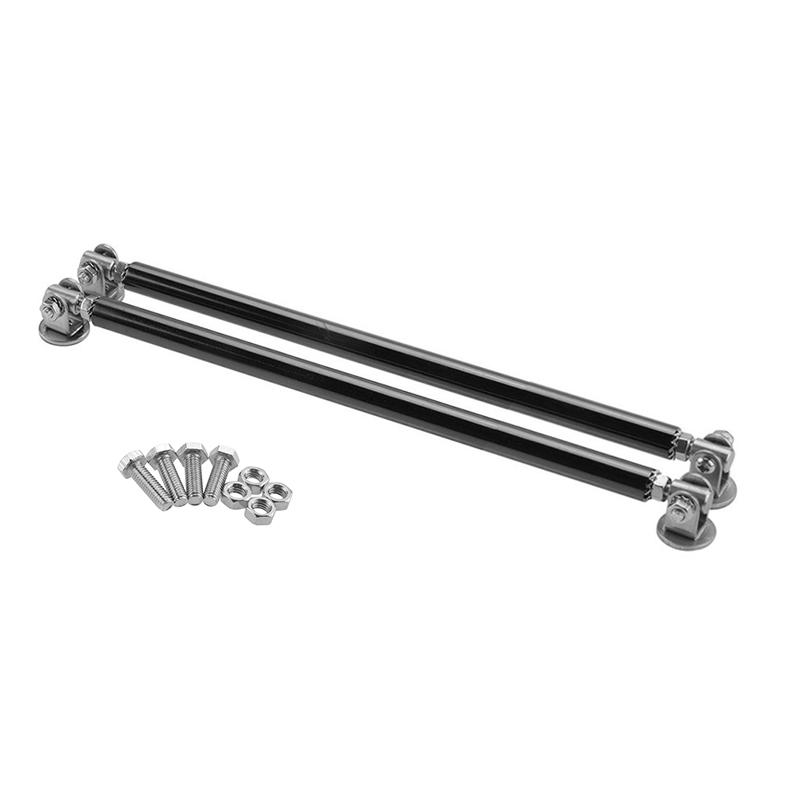 1 Pereche Tije Divizoare Universale pentru Mașină Kit Tije de Legătură Reglabile Racing pentru Suport Lip Bara de Protecție Față Spate 75/100/150/200mm