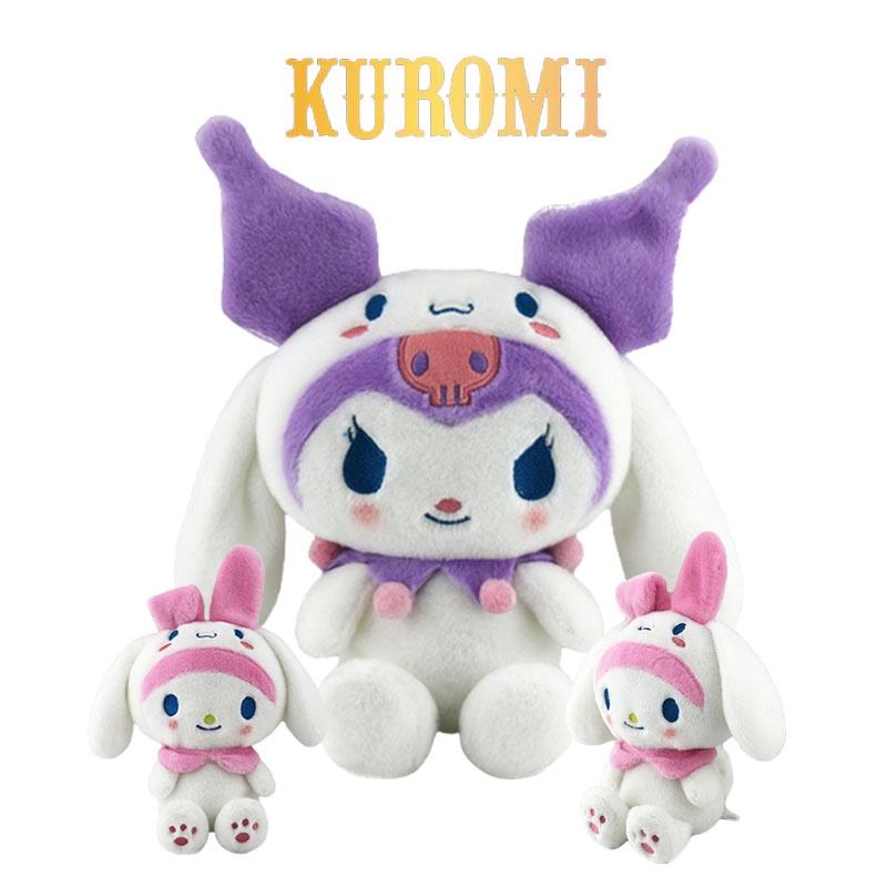 Kuromi My Melody Cinnamoroll Plush Toy Stuffed Dolls Xmas Gifts