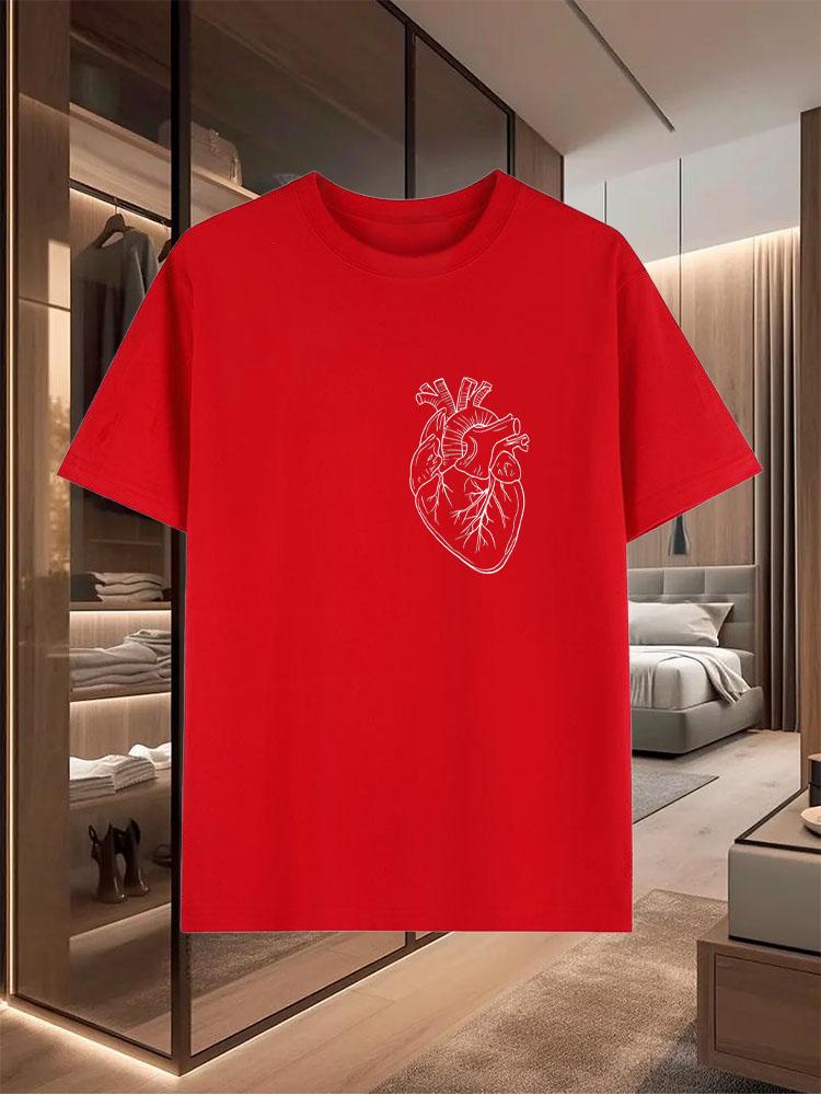 Summer Men's Pure - Cotton T - Shirts Sleeve Design Offering a Casual Versatile and Trendy Look as an Upper Garment