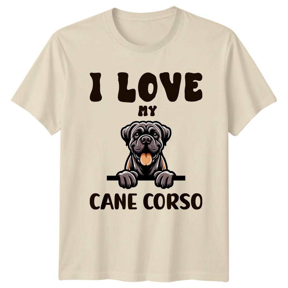 I Love My Cane Corso TShirt Cane Corso Dog Owner Christmas