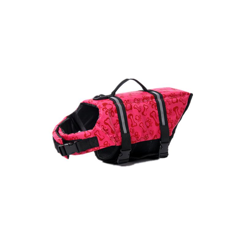 Reflective Dog Swimsuit Life Vest for All Sizes - Summer Outdoor Buoyancy Sportswear for Pet Water Play and Training
