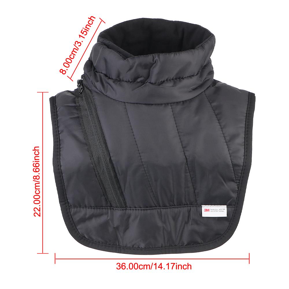 Motorcyclist Rider Chest Neck Protector Bibs Motorcycle Windproof Warmer Scarf Thermal Collar Keeping Warm Neck Scarf Winter