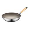 Sigerui 32cm 316L Stainless Steel Non-Stick Frying Wok