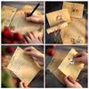Festa Boneco de Neve Vintage Papai Noel Convite de Presente Bloco de Notas de Natal Papel de Carta Envelopes de Natal Papel Kraft
