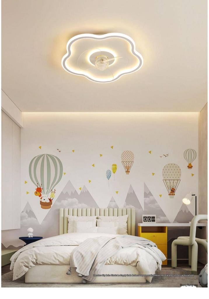 Cloud Lamp for Children's Room - Nordic Ceiling Fan Lamp