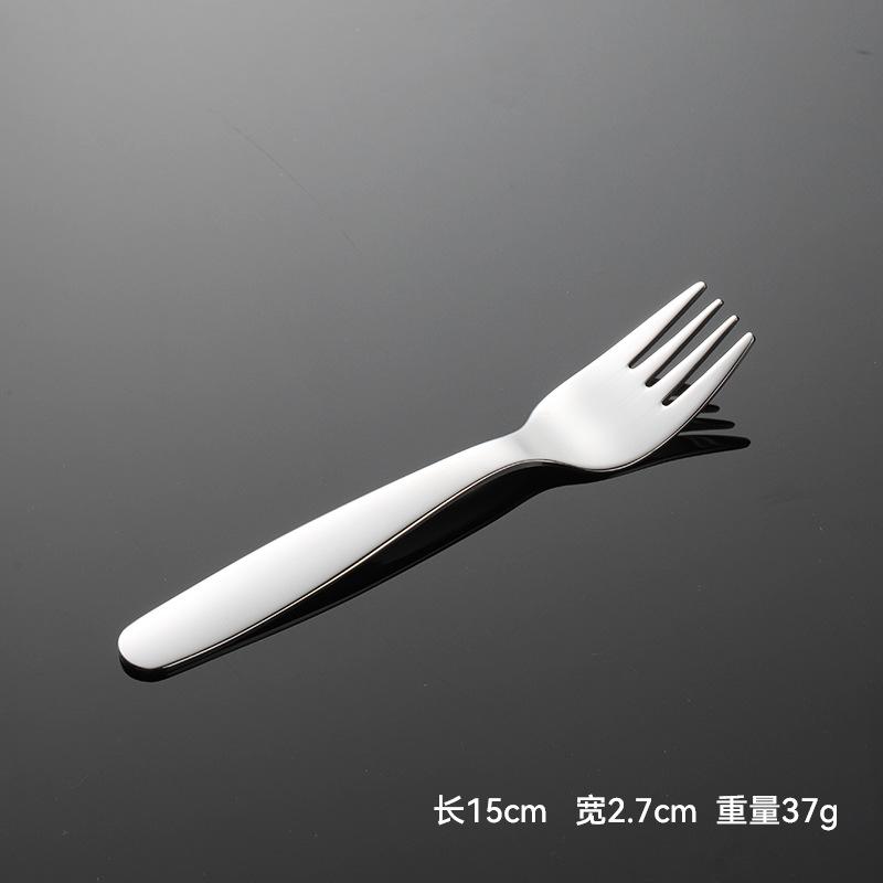 304 stainless steel children's knives, forks, spoons, western tableware children's birthday gift small spoon and fork set