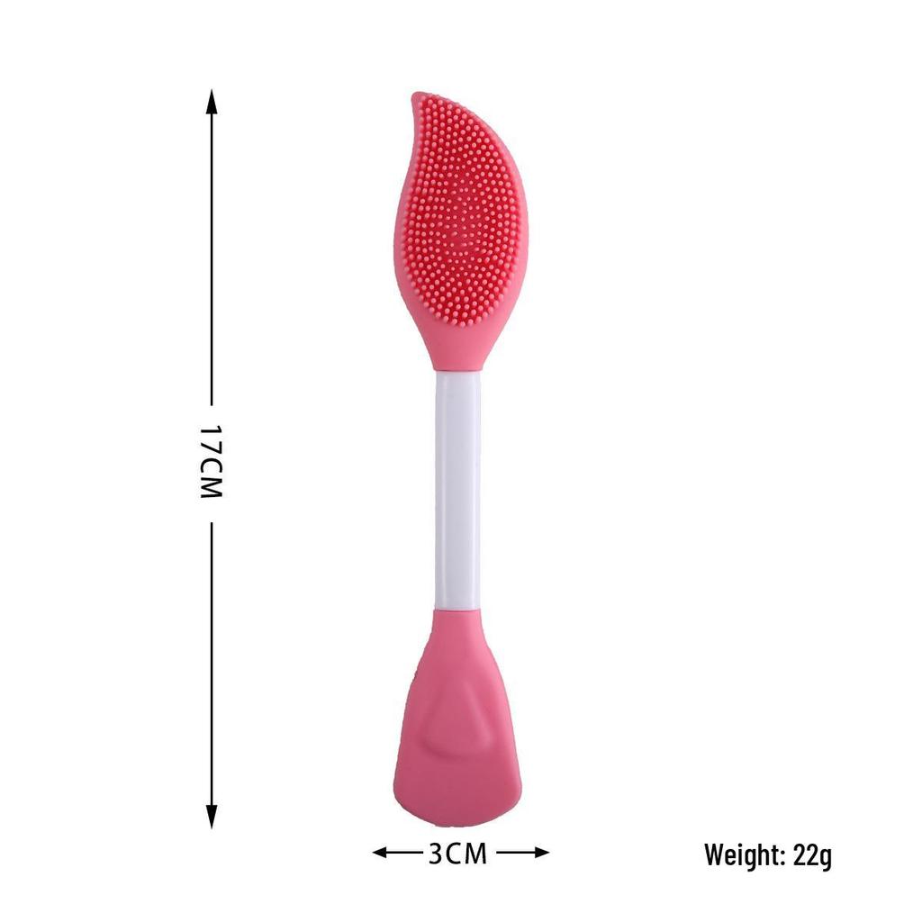 Portable Silicone Facial Cleansing & Makeup Remover Brush - Soft Blackhead Remover Tool