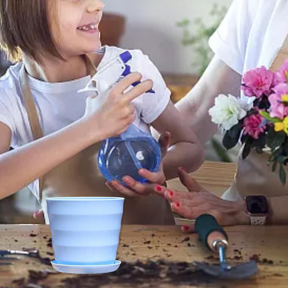 Blumentopf mit Drainage Imitation Blumentöpfe Stilvolle Pflanzgefäße