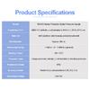 YB80A Digital Pressure Gauge YB-80A Stainless Steel IP65 Industrial Electronic Manometer Vacuum Hydraulic Oil Gas LCD