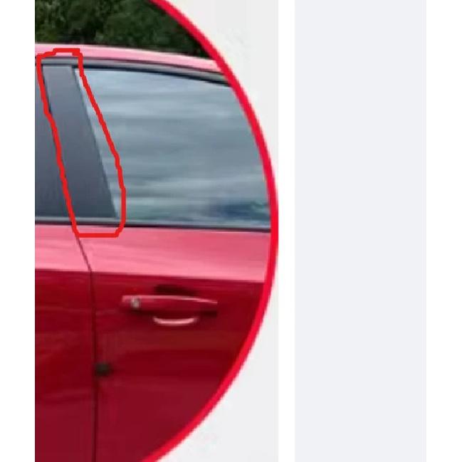 Front Rear Left Right B-Pillar Outer Trim Plate Door Center Pillar Window Decoration Panel for Chevrolet Cruze 2009-2015