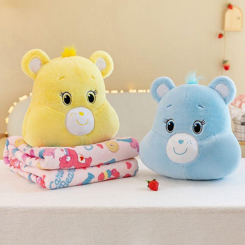 Adorable Animal Plush Bear Hand Warmer With Soft Blanket And Supportive Pillow Design