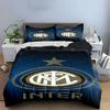 Motivo logo Inter Milan. Set lenzuola Set copripiumino Copripiumini Federe(1*Copripiumino 2*Federe senza imbottitura piumone)