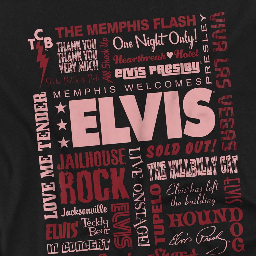 Elvis Presley Childrens/Kids Whole Lotta Type T-Shirt