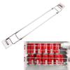 Shower Corner Bar Telescopic Storage Rod Toiletry Storage Adjustable Corner Shelves Bar Camper Travel Trailer RV Accessories