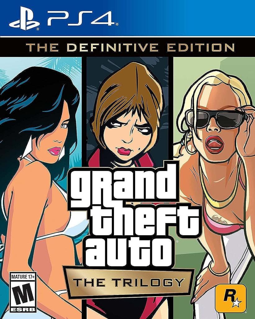 Grand Theft The Trilogy The Definitive Edition North PS4 Auto - (Import America) -