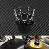 Motorcycle King Crown Style Gas Fuel Tank Cap Vented Right-hand Thread For Harley Sportster XL Touring Dyna Fat Bob FXDF Softail