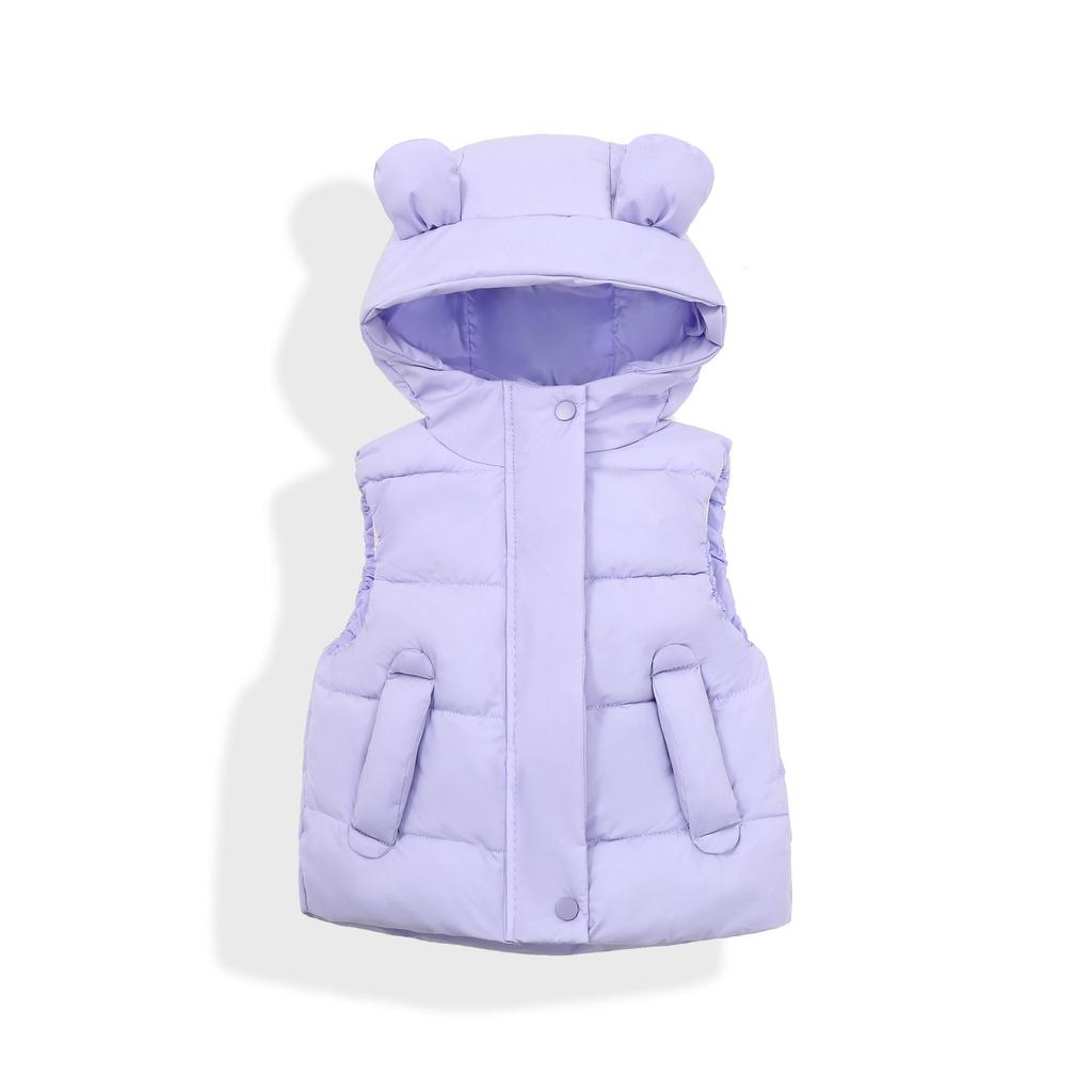 2025 Autumn/Winter New Children's Thickened Warm Vest Coat
