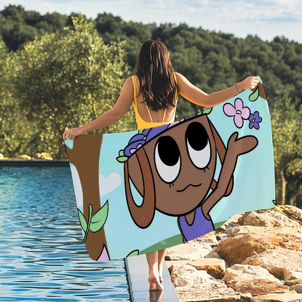 Game D-Dandy's World Bassie Towel Quick Drying Beach Towels Are Suitable For Swimming Pools Camping Yoga And The Gym