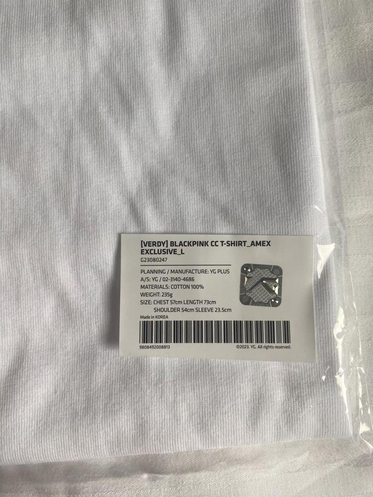 [USED] Verdy Pop Up AMEX T-SHIRT L size