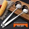 Household Long Handle Stainless Steel Soup and Serving Spoon Set