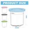 Ice Cream Maker 1-4pcs Ice Cream Pints Cup Ice Cream Containers With Lids For Ninja Creami Pints For Nc301 Nc300 Nc299amz Bar