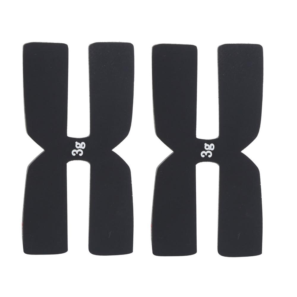 6PCS Silicone Racket Balance Strips H Shape Tennis Racket Weight Balance Weight Adjustment 6pcs
