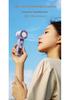Portable High-Speed Handheld Fan with Digital Display and Cooling Ice Pack