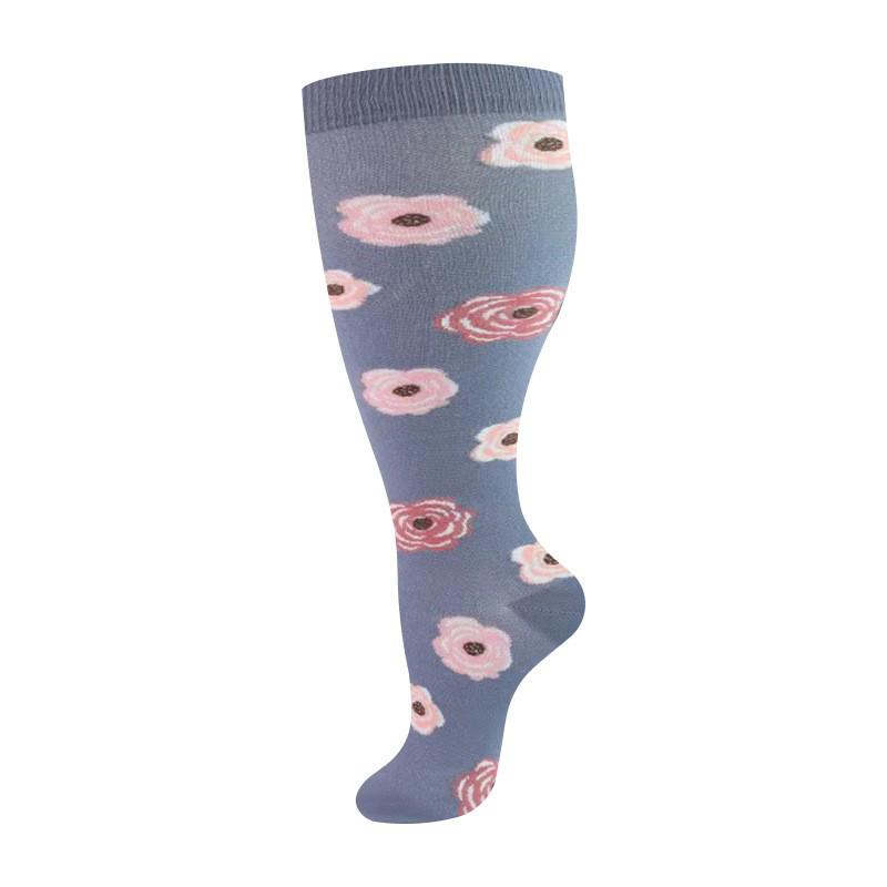 Plus Size Odor-Resistant Sports Compression Socks for Men