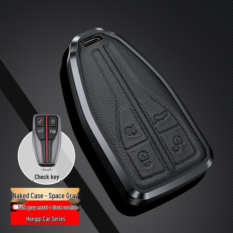 Premium Key Case for Hongqi HS5, HS7, H9, H5 Models
