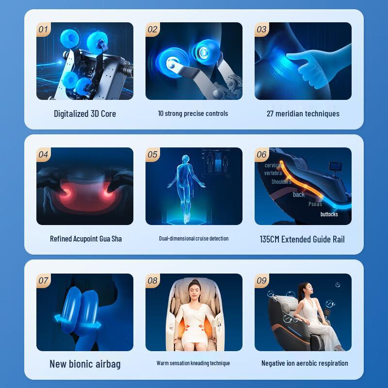 Ogawa M80 Zero Gravity 3D Full Body Massage Chair