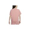 Nike Sportswear Solid Logo Round Neck Short Sleeve T-Shirt Kids Tops Pink DH5750-618