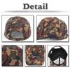Hat Cap Cool Sports Camouflage Casual Pop CZ537 [White Fang] Men's Women's (Camouflage B)