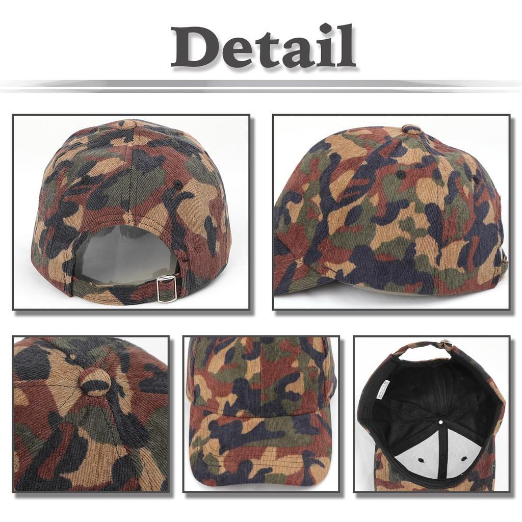 Hat Cap Cool Sports Camouflage Casual Pop CZ537 [White Fang] Men's Women's (Camouflage B)