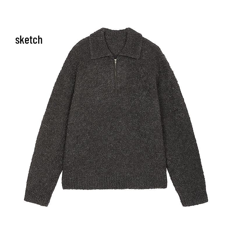 

SUPIN Men s H-Fit Polo Collar Knit Sweater M