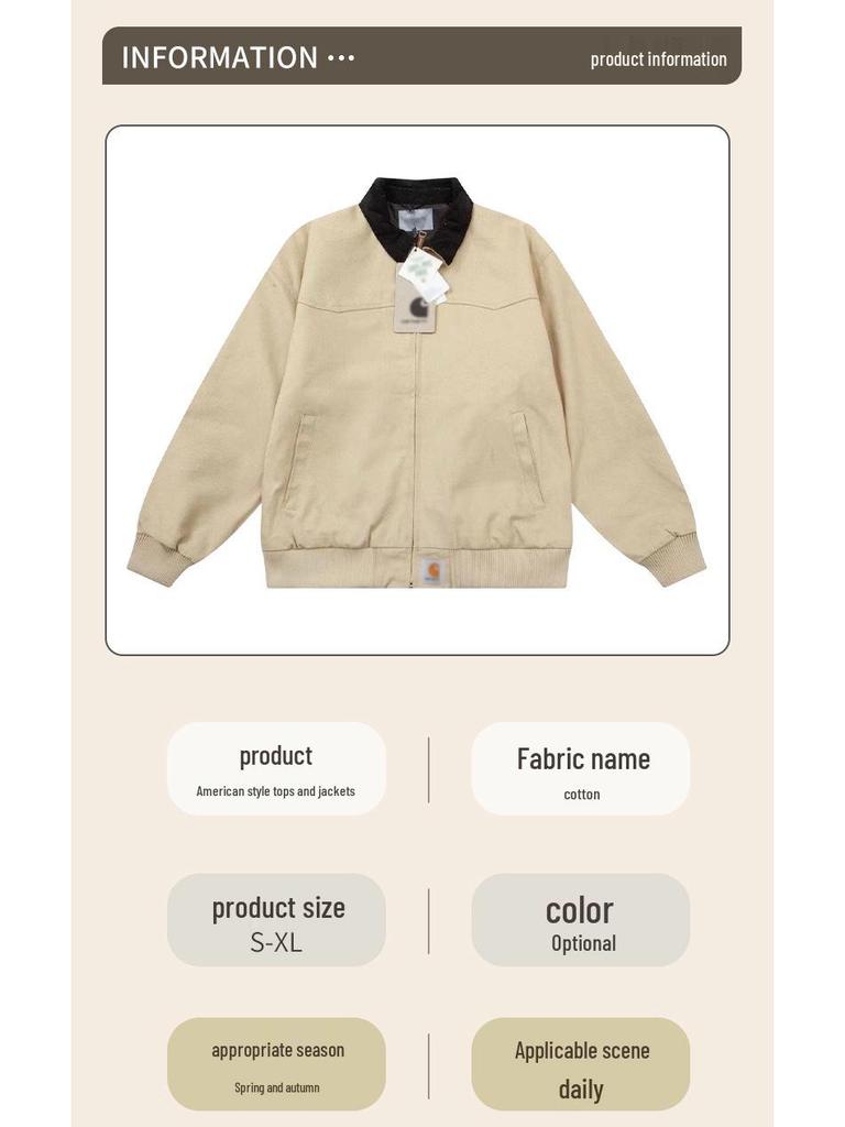 Carhartt Wasserdichter Windbreaker für Herren für Frühling & Herbst - Outdoor-Sport & Bergsteigerjacke