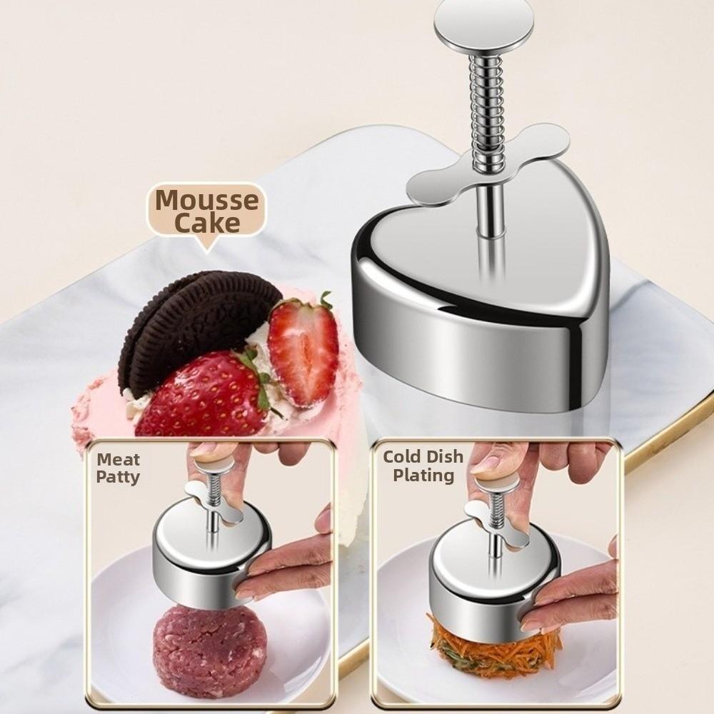 Stainless Steel Rice Ball Mold Round Sushi Rice Ball Maker Dessert Mold Onigiri Mold  Kids Lunch